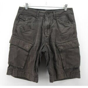 G Star Raw Shorts 31 Rovic Field Loose Bermuda Cargo Utility Streetwear